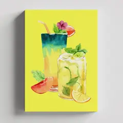 TAYRONA STORE - Cuadros Retablo Bebidas Jugos 009 - 35x50cm