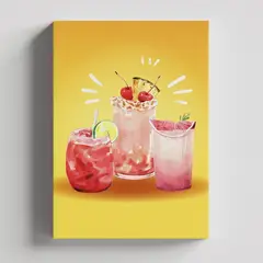 TAYRONA STORE - Cuadros Retablo Bebidas Jugos 010 - 35x50cm