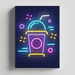 TAYRONA STORE - Cuadros Retablo Bebidas Malteadas 001 - 35x50cm