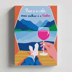 TAYRONA STORE - Cuadros Retablo Bebidas Vino 012 - 35x50cm