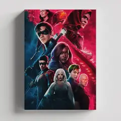 TAYRONA STORE - Cuadros Retablo Dc Comics Jovens Titans 002 - 35x50cm