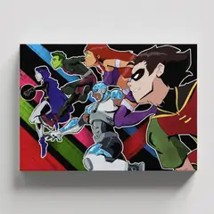 TAYRONA STORE - Cuadros Retablo Dc Comics Jovens Titans 008 - 50x35cm