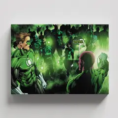 TAYRONA STORE - Cuadros Retablo Dc Comics Linterna Verde 011 - 35x50cm