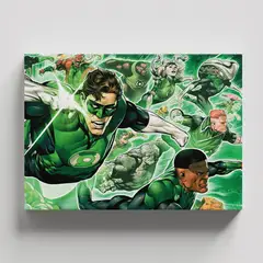 TAYRONA STORE - Cuadros Retablo Dc Comics Linterna Verde 016 - 50x35cm