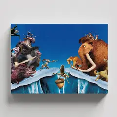 TAYRONA STORE - Cuadros Retablo Dibujos Animados La Era de Hielo 008 - 50x35cm