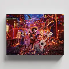 TAYRONA STORE - Cuadros Retablo Dibujos Animados Coco 006 - 50x35cm