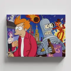 TAYRONA STORE - Cuadros Retablo Dibujos Animados Varios 079 - 50x35cm
