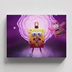 TAYRONA STORE - Cuadros Retablo Dibujos Animados Bob Esponja 015 - 50x35cm