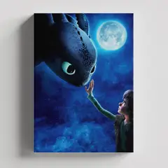 TAYRONA STORE - Cuadros Retablo Dibujos Animados Como Entrenar tu Dragon 002 - 35x50cm