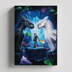 TAYRONA STORE - Cuadros Retablo Dibujos Animados Como Entrenar tu Dragon 015 - 35x50cm