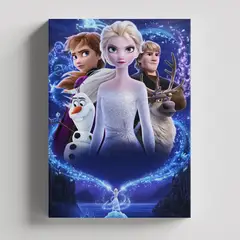 TAYRONA STORE - Cuadros Retablo Dibujos Animados Frozen 004 - 35x50cm