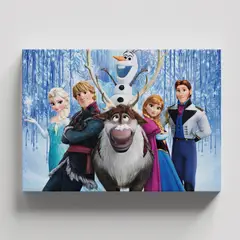 TAYRONA STORE - Cuadros Retablo Dibujos Animados Frozen 014 - 50x35cm