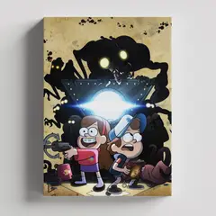 TAYRONA STORE - Cuadros Retablo Dibujos Animados Gravity Falls 001 - 35x50cm