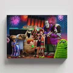 TAYRONA STORE - Cuadros Retablo Dibujos Animados Hotel Transilvania 007 - 50x35cm