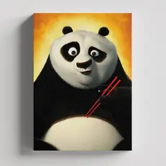 TAYRONA STORE - Cuadros Retablo Dibujos Animados Kung Fu Panda 002 - 35x50cm