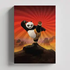 TAYRONA STORE - Cuadros Retablo Dibujos Animados Kung Fu Panda 001 - 35x50cm