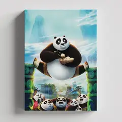 TAYRONA STORE - Cuadros Retablo Dibujos Animados Kung Fu Panda 003 - 35x50cm