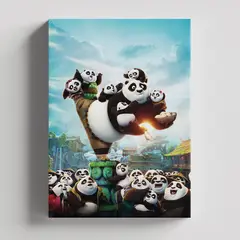 TAYRONA STORE - Cuadros Retablo Dibujos Animados Kung Fu Panda 004 - 35x50cm