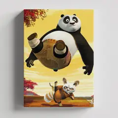 TAYRONA STORE - Cuadros Retablo Dibujos Animados Kung Fu Panda 005 - 35x50cm