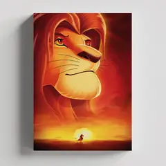 TAYRONA STORE - Cuadros Retablo Dibujos Animados El Rey Leon 004 - 35x50cm