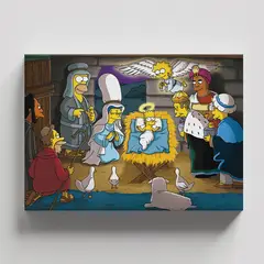 TAYRONA STORE - Cuadros Retablo Dibujos Animados Los Simpsons 003 - 50x35cm