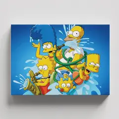 TAYRONA STORE - Cuadros Retablo Dibujos Animados Los Simpsons 007 - 50x35cm