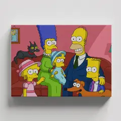 TAYRONA STORE - Cuadros Retablo Dibujos Animados Los Simpsons 004 - 50x35cm