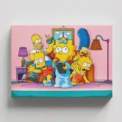 TAYRONA STORE - Cuadros Retablo Dibujos Animados Los Simpsons 008 - 50x35cm