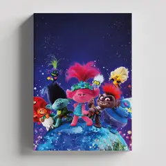 TAYRONA STORE - Cuadros Retablo Dibujos Animados Trolls 001 - 35x50cm.