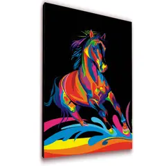 ART INDUSTRY - Cuadro 50x30cms Decorativo Caballo