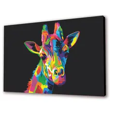 ART INDUSTRY - Cuadro 50x30cms Decorativo Jirafa