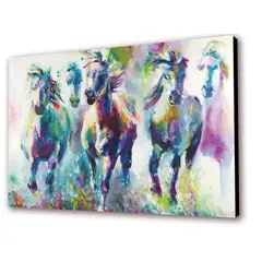 ART INDUSTRY - Cuadro 50x30cms Tipo Oleo Caballo4 Decorativo