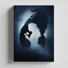 TAYRONA STORE - Cuadros Retablo Peliculas La Bella y La Bestia 004 - 35x50cm