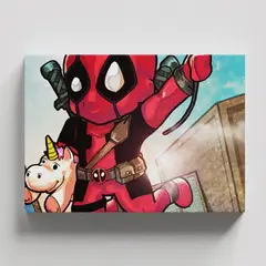 TAYRONA STORE - Cuadros Retablo Marvel Deadpool 019 - 50x35cm