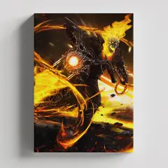 TAYRONA STORE - Cuadros Retablo Marvel Ghost Rider 003 - 35x50cm