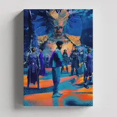 TAYRONA STORE - Cuadros Retablo Marvel Pantera Negra 006 - 35x50cm