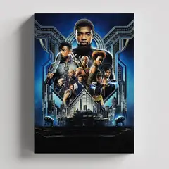 TAYRONA STORE - Cuadros Retablo Marvel Pantera Negra 015 - 35x50cm