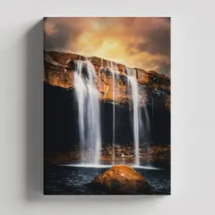 TAYRONA STORE - Cuadros Retablo Paisajes Cascadas 004 - 35x50cm