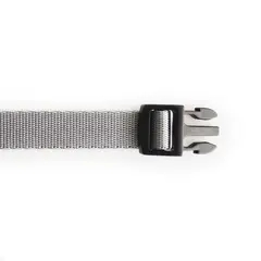 WAWAW - Collar para perro talla XS unicolor gris