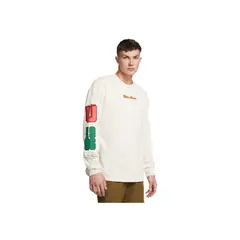 UNDER ARMOUR - Camiseta Manga Larga UA M COLLEGIATE SCRIPT HW LS Hombre 1388093-110-022