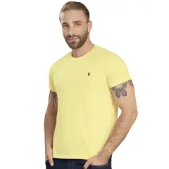 RUTTA - Camiseta Hombre Amarillo Pastel 89370