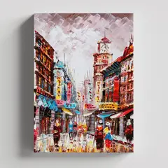 TAYRONA STORE - Cuadros Retablo Pinturas Oleo 009 - 35x50cm