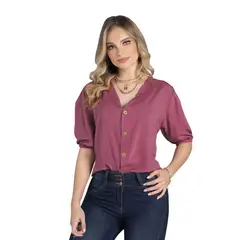 MARKETING PERSONAL - Camisa Mujer Rosa Mp 5809