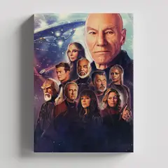 TAYRONA STORE - Cuadros Retablo Series de TV Star Trek 001 - 35x50cm