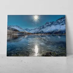 TAYRONA STORE - Cuadros Retablo Paisajes Nieve 031 - 50x35cm