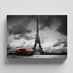 TAYRONA STORE - Cuadros Retablo Blanco Negro y Rojo 058 - 50x35cm