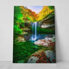 TAYRONA STORE - Cuadros Retablo Paisajes Cascadas y Riachuelos 023 - 35x50cm