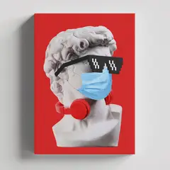 TAYRONA STORE - Cuadros Retablo Escultura Hipster 011 - 35x50cm