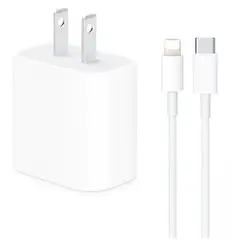 GENERICO - CARGADOR 25W USB TIPO C A LIGHTNING CARGA RAPIDA