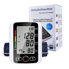 MEDICAL SYSTEM - Tensiometro Brazo Digital Oximetro Frecuencia Cardiaca PROFESIONAL